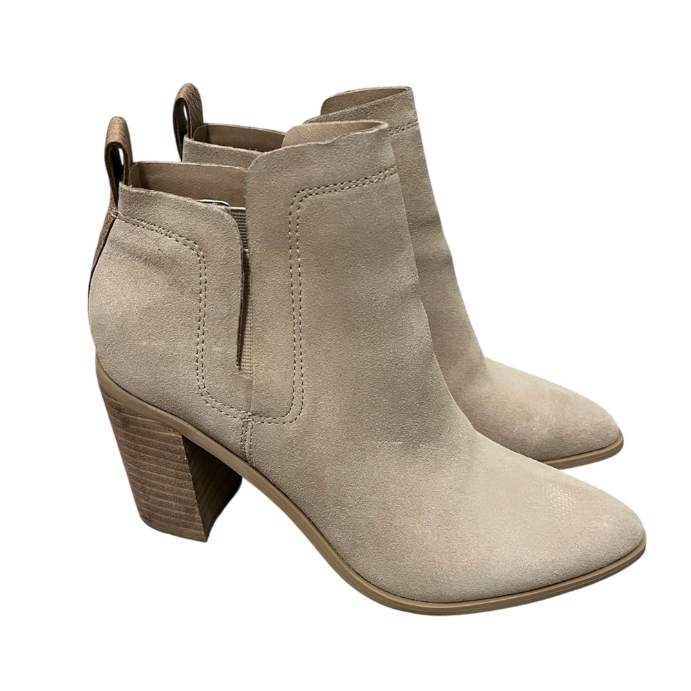 Dolce Vita Cream Ankle Booties